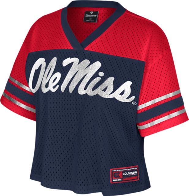 Ole Miss Rebels Women's Bling Football Jersey