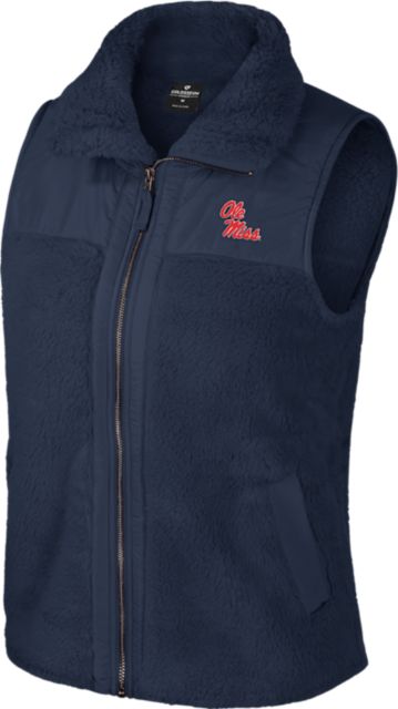 Ole Miss Rebels Women's Full Zip Vest