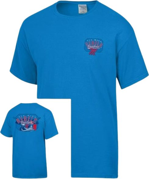 Ole Miss Rebels Baseball Short Sleeve T-Shirt