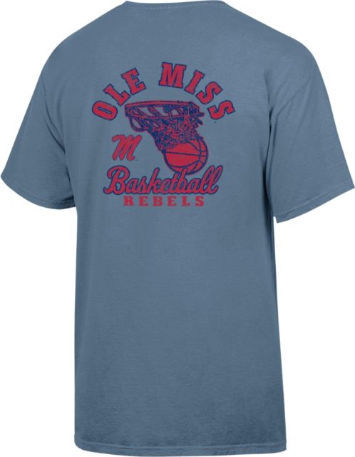 Ole Miss Rebels Basketball Short Sleeve T-Shirt