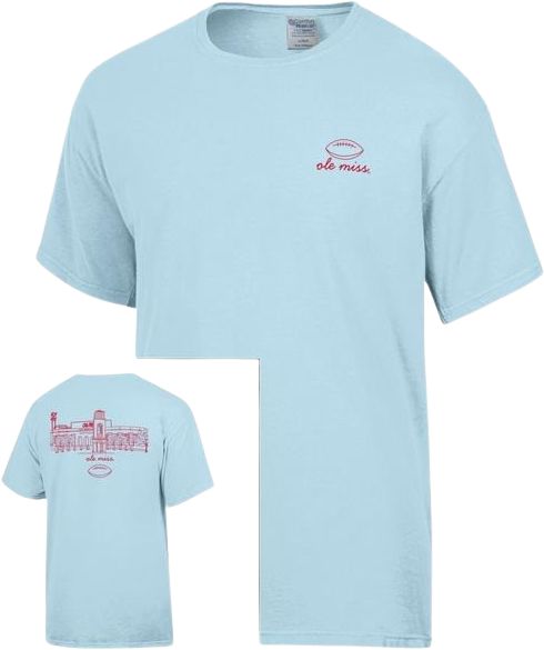 Ole Miss Rebels Stadium Short Sleeve T-Shirt