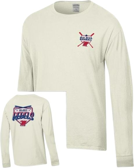 Ole Miss Rebels Basketball Long Sleeve T-Shirt