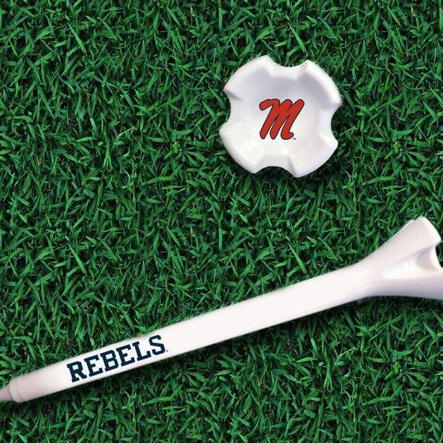 Ole Miss Rebels Golf Tees 10-Pack