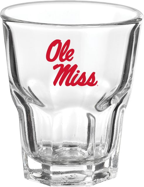 Ole Miss Rebels 1.5 oz. Collectors Glass