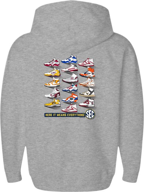 Ole Miss Rebels SEC Basketball Hooded Sweatshirt