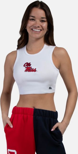 Ole Miss Women's Cutoff Tank Top
