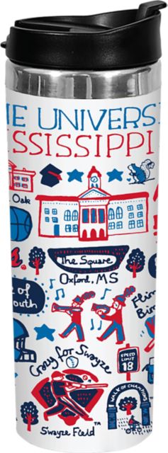 Ole Miss Rebels Julia Gash 14 oz. Tumbler