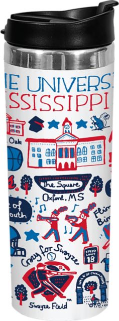 Ole Miss Rebels Julia Gash 14 oz. Tumbler