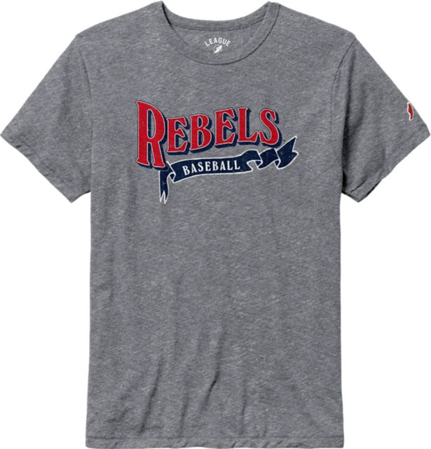 Ole Miss Rebels Baseball Short Sleeve T-Shirt