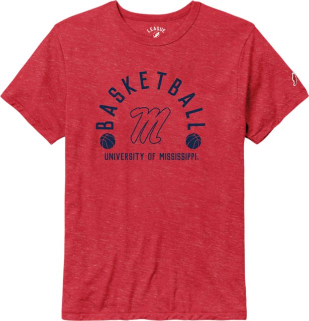 Ole Miss Rebels Basketball Short Sleeve T-Shirt