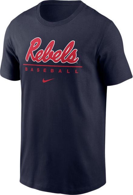 Ole Miss Rebels Baseball Short Sleeve T-Shirt