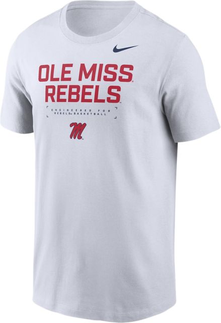 Ole Miss Rebels Basketball Short Sleeve T-Shirt