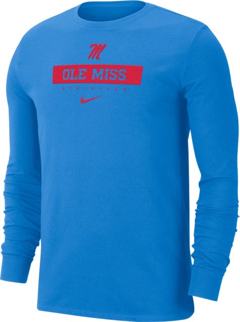 Ole Miss Rebels Dri-Fit Long Sleeve T-Shirt