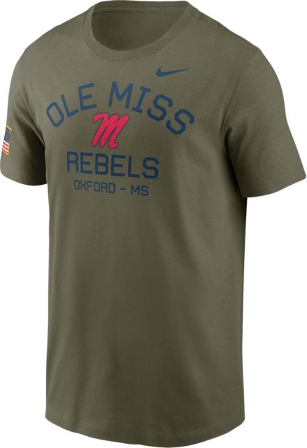 Ole Miss Rebels Military Appreciation Short Sleeve T-Shirt