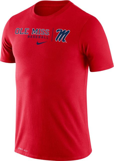 Ole Miss Rebels Baseball Short Sleeve T-Shirt