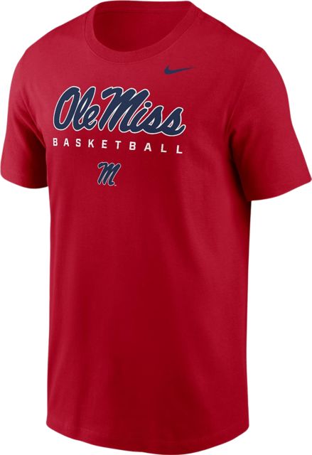 Ole Miss Rebels Basketball Short Sleeve T-Shirt