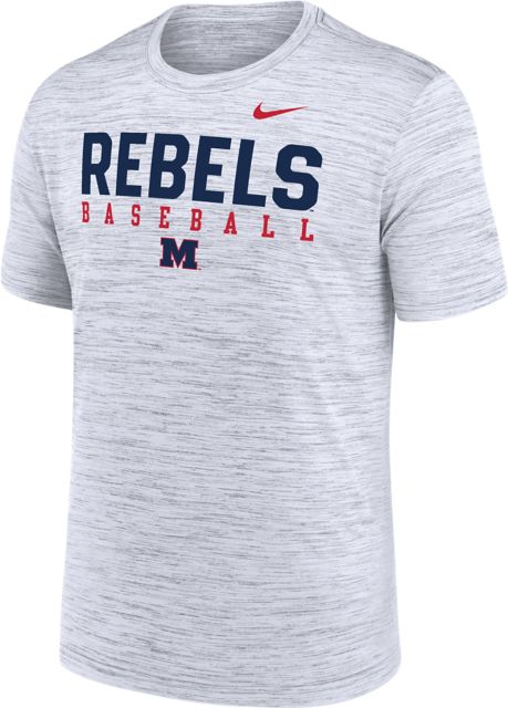 Ole Miss Rebels Baseball Dri-Fit Legend Short Sleeve T-Shirt