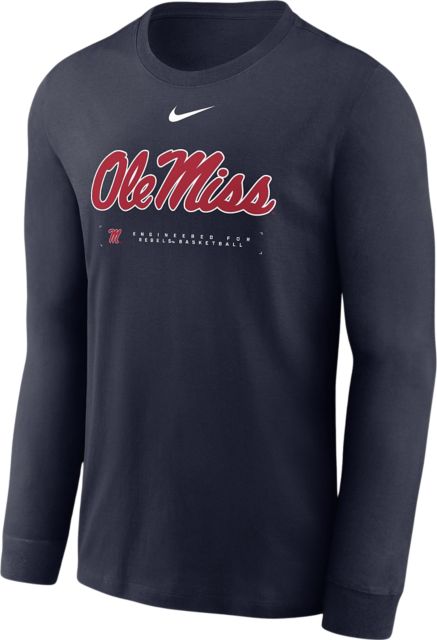 Ole Miss Rebels Legend Basketball Long Sleeve T-Shirt 3XL