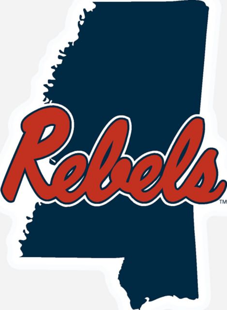 Ole Miss Rebels Mini Magnet