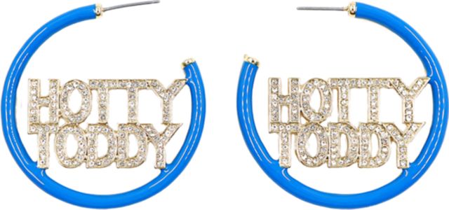 Ole Miss Rebels Hotty Toddy Pave Earrings