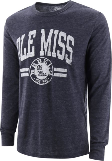 Ole Miss Rebels Vicious Cycle Tri-Blend Long Sleeve T-Shirt