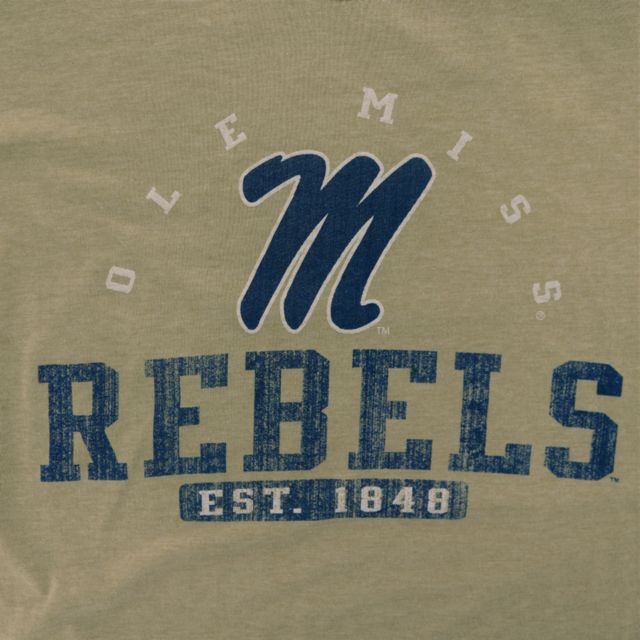 Ole Miss Rebels Stifle Burnout Wash T-Shirt