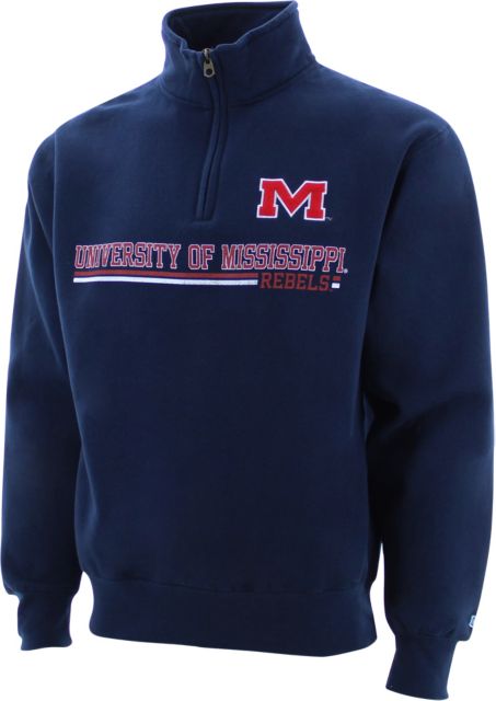 Ole Miss Rebels Up and Under Big Detroit 1/4 Zip