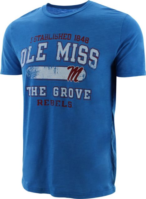 Ole Miss Rebels the Grove Men's Slub T-Shirt