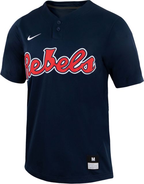 Ole Miss Rebels Nike Baseball Jersey Navy