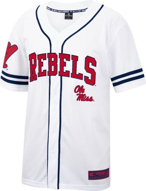 Ole Miss Rebels Free Spirited Baseball Jersey