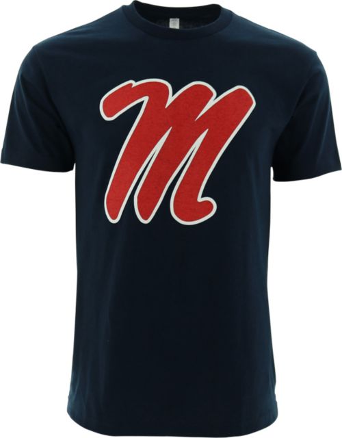Ole Miss Rebels Primary Logo Unisex Short Sleeve T-Shirt