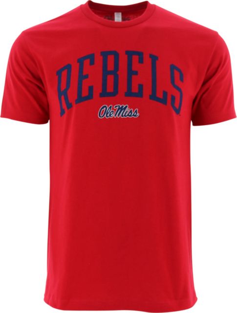 Ole Miss Rebels Logo Mascot Arch Unisex Short Sleeve T-Shirt