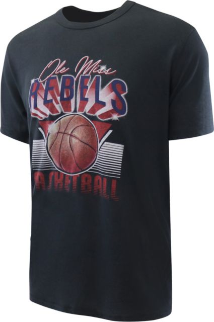 Ole Miss Rebels Basketball Rebel Drip Short Sleeve Crew T-Shirt