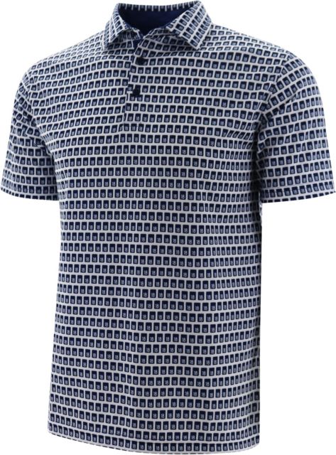 Ole Miss Rebels Speed Limit 18 Collection Performance All Over Printed Polo