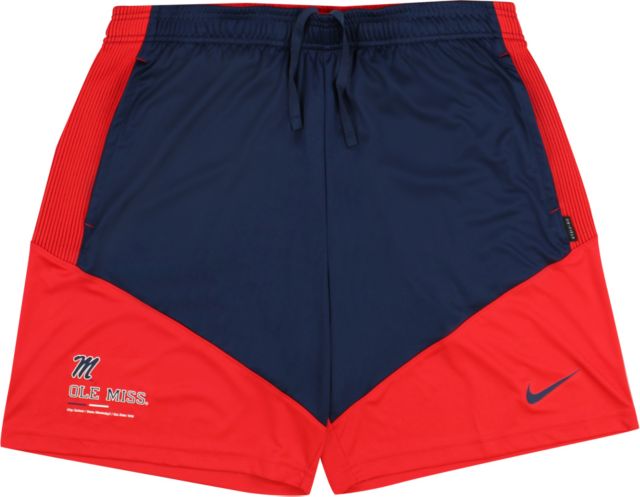 Ole Miss Rebels Nike Sideline Dri fit Knit Player Shorts Ole Miss