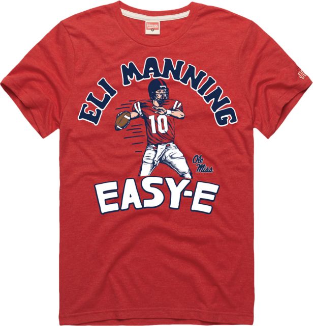 Ole Miss Rebels Eli Manning Easy E Short Sleeve T Shirt