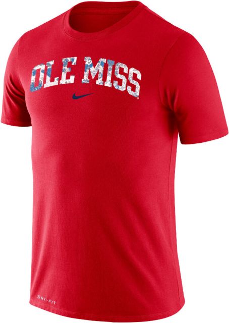 Men's Nike Red Ole Miss Rebels Replica Vapor Elite Full-Button