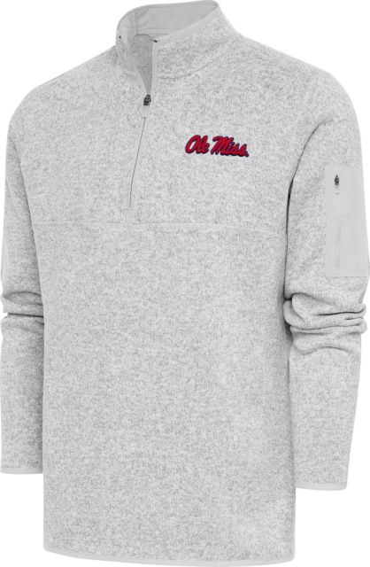 Ole Miss Rebels Men's Fortune 1/4 Zip Pullover