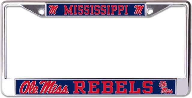 Ole Miss Rebels License Plate Frame