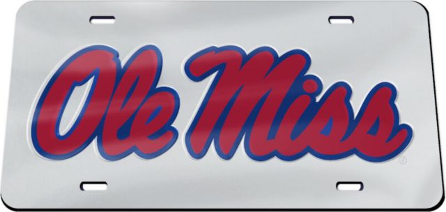 Ole Miss Rebels License Plate Cover