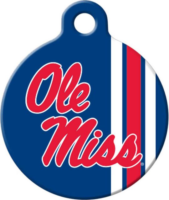 Ole Miss Rebels Dog Tag