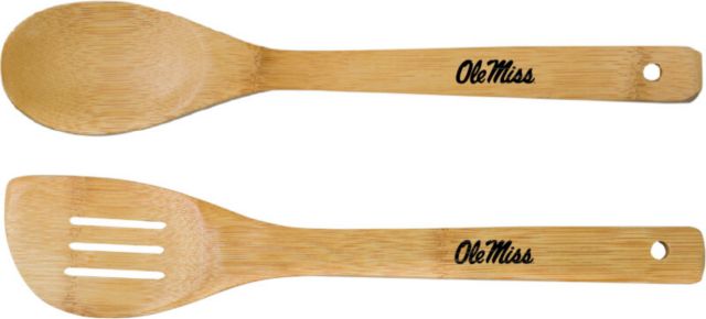 Ole Miss Rebels Bamboo Utensil Set
