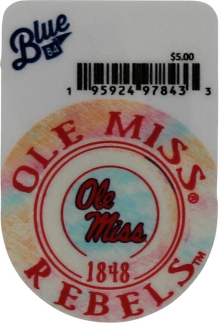 Ole Miss Rebels Tie Dye Vintage Mini Sticker