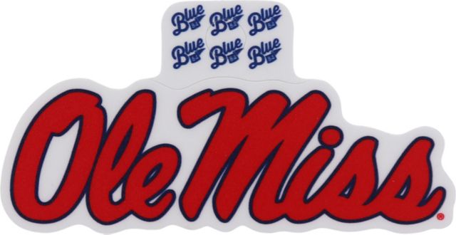 Ole Miss Rebels Junior Mascot Sticker