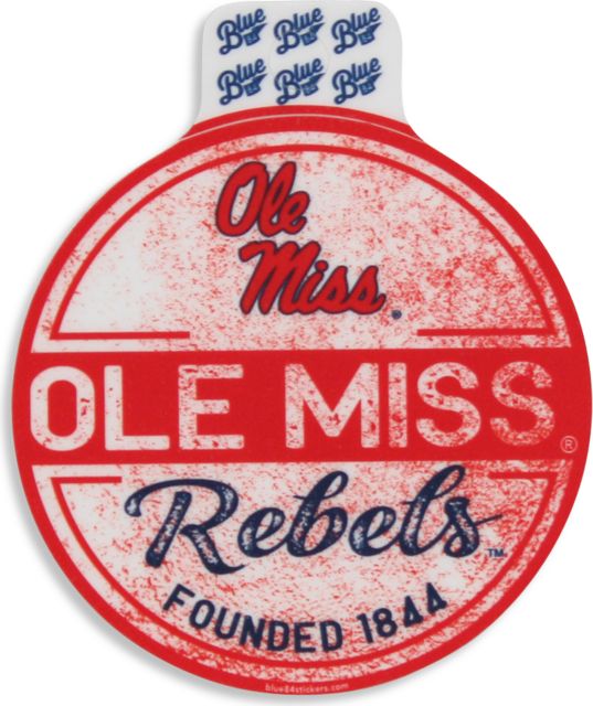 Ole Miss Rebels Chipmunky Screensticker