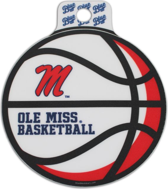 Ole Miss Rebels Educate Basketball Sticker