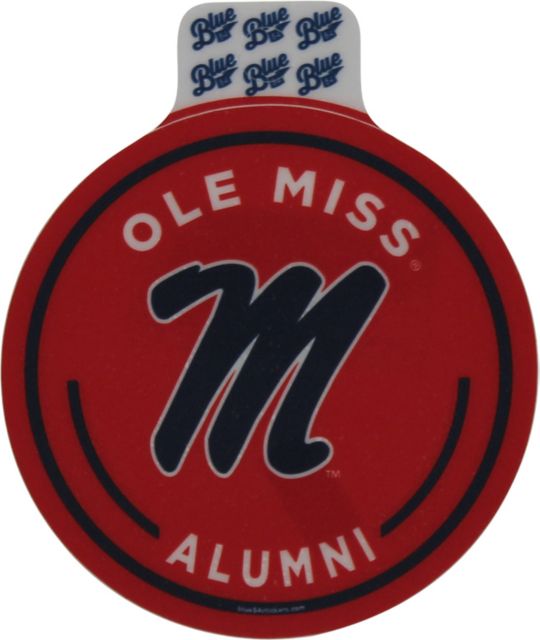Ole Miss Rebels Alumni Courtesy Call Sticker