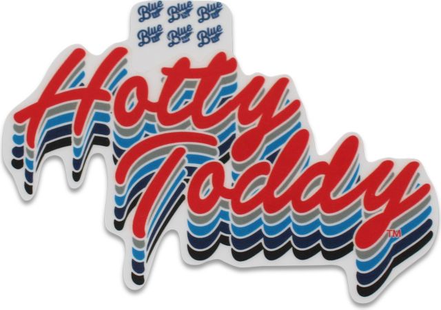 Ole Miss Rebels Hotty Toddy Repeat Layers Sticker