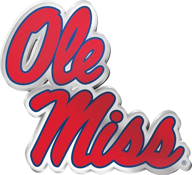 Ole Miss Rebels Auto Emblem