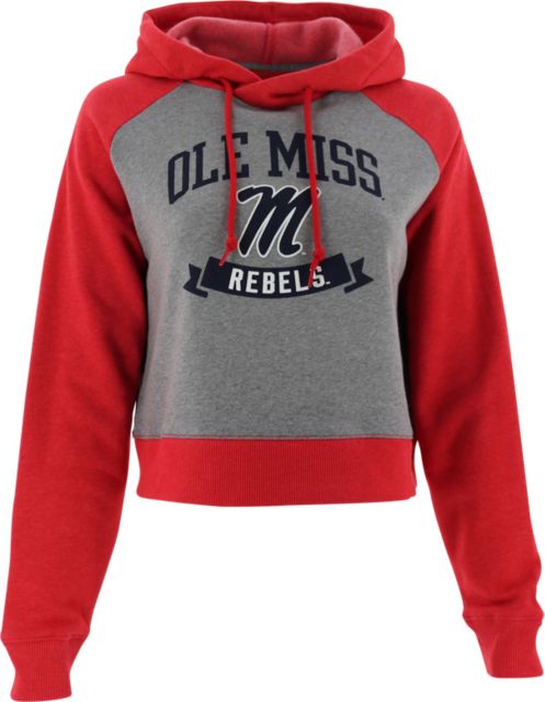 Ole Miss Rebels Women's Triumph Fleece Color Blocked Hood